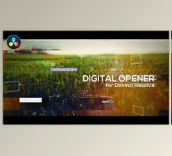 Download Glitch Digital Opener for DaVinci Resolve (Videohive 31354804)