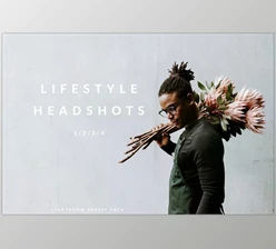 Download Lifestyle Headshots Preset Pack CreativeMarket - 6467917