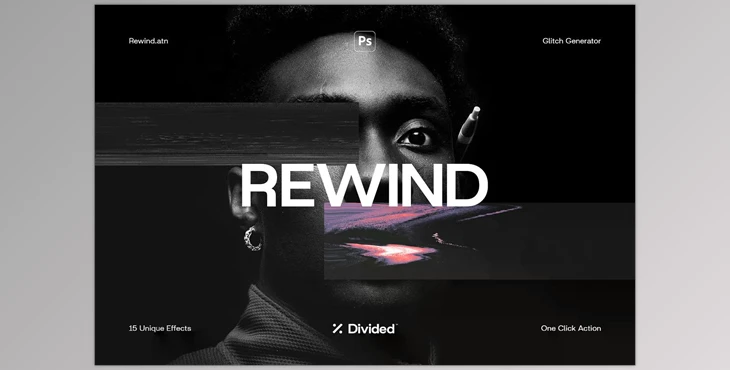 Download Rewind Glitch Generator (15 Actions) CreativeMarket - 6527608