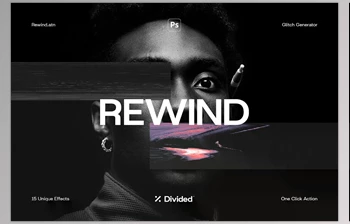 Download Rewind Glitch <span class='badge badge-warning'>Generator</span> (15 Actions) CreativeMarket - 6527608