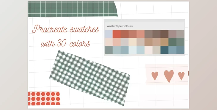 Download Washi tape creator for Procreate