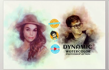 Download Dynamic <span class='badge badge-warning'>Watercolor</span> Paint CreativeMarket - 6526757