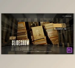 Download History Slideshow Premiere Pro (Videohive 36425114) - PR Project