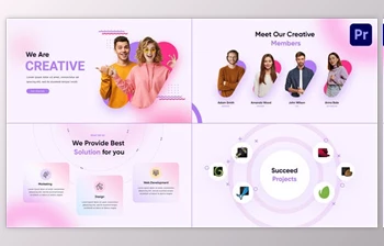 Download <span class='badge badge-warning'>Creative</span> Team Promo Mogrt (Videohive 36446781)