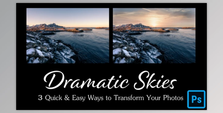 Download 3 Quick and Easy Ways to Give Your Photos Dramatic Skies in Photoshop CC