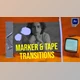 Download Marker & Tape Transitions (Videohive 36436914) - PR Project