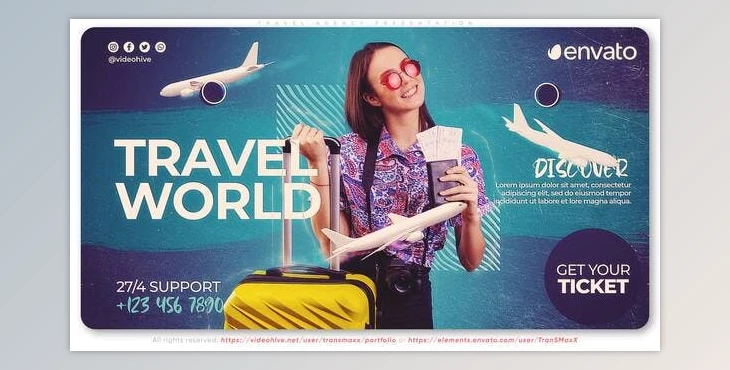 Download Travel Agency Presentation (Videohive 36476234) - AE Project