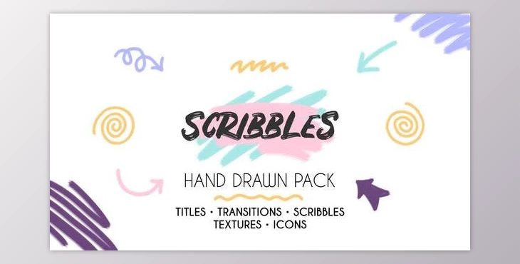 Download Scribbles. Hand Drawn Pack (Videohive 36493998) - AE Project