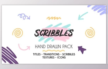 Download Scribbles. <span class='badge badge-warning'>Hand</span> <span class='badge badge-warning'>Drawn</span> Pack (Videohive 36493998) - AE Project