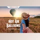 Download 16 Hot Air Balloons Photo Overlays CreativeMarket 6564329