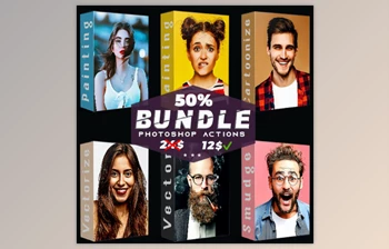 Download <span class='badge badge-warning'>Bundle</span> Cartoon Painting Photoshop <span class='badge badge-warning'>Actions</span> GraphicRiver - 36497200