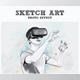 Download Pencil sketch drawing photoshop effect GraphicRiver - 35374860