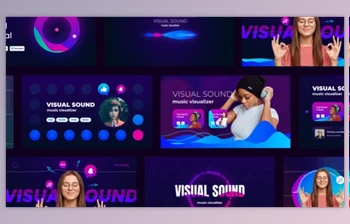 Download Music & <span class='badge badge-warning'>Sound</span> Visualizer (Videohive 36567335) - AE Project