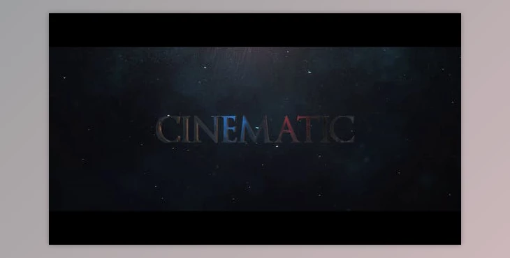 Download Cinematic Trailer (Videohive 36603292) - AE Project