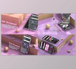 Download Dynamic 3D promo (Videohive 36582586) - AE Project