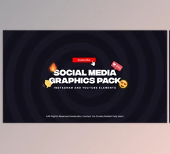 Download Instagram & Youtube Elements | Social Media Pack (Videohive 36557218) - AE Project