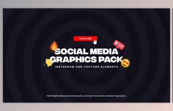 Download <span class='badge badge-warning'>Instagram</span> & Youtube Elements | Social Media <span class='badge badge-warning'>Pack</span> (<span class='badge badge-warning'>Videohive</span> 36557218) - AE Project