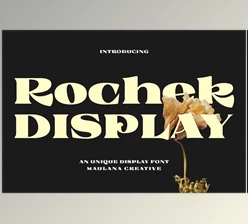 Download Rochek Vintage Serif Display Font CreativeMarket 6955264