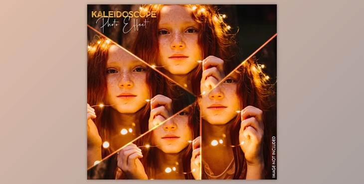 Download Broken Glass Kaleidoscope Photo Effect GraphicRiver - 34968816
