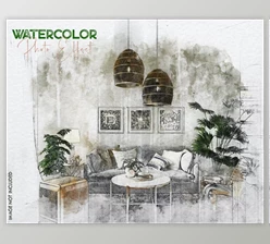 Download Watercolor Photo Effect GraphicRiver - 36390480