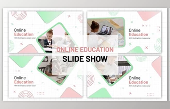 Download Online Education <span class='badge badge-warning'>Slideshow</span> (<span class='badge badge-warning'>Videohive</span> 36570915) - AE Project
