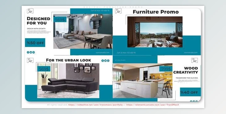 Download Basic Furniture Promo (Videohive 36588752) - AE Project