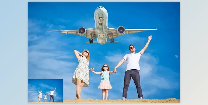 Download 5 Airliners Photo Overlays
