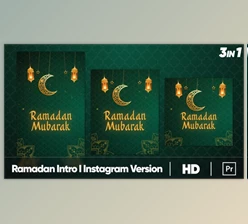 Download Ramadan Intro || Instagram Version | MOGRT (Videohive 36533355)