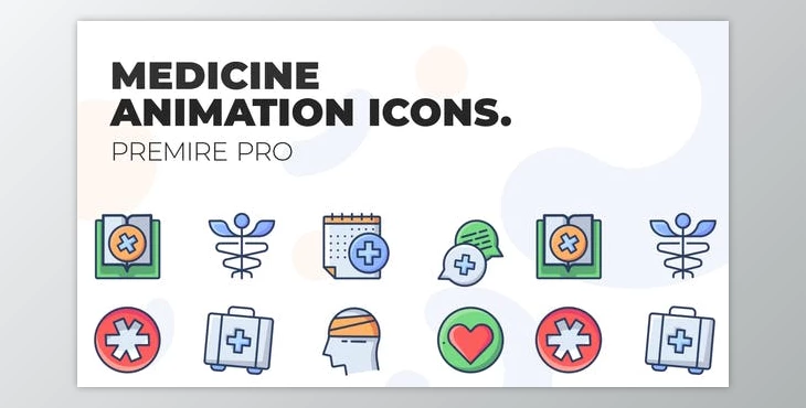 Download Medicine – MOGRT UI Icons (Videohive 36509446)