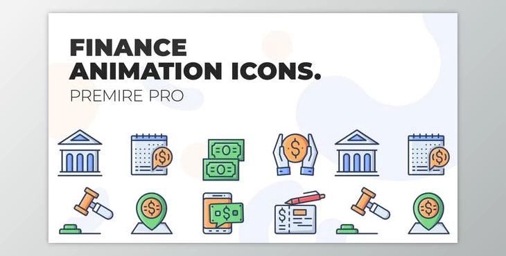 Download Finance – MOGRT UI Icons (Videohive 36509420)