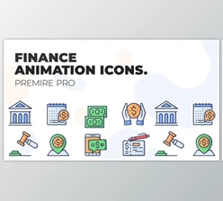 Download Finance – MOGRT UI Icons (Videohive 36509420)