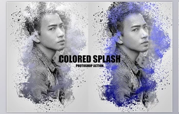 Download Colored Splash Photoshop <span class='badge badge-warning'>Action</span>