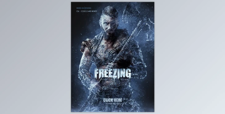 Download Freezing Photoshop Action 33828256