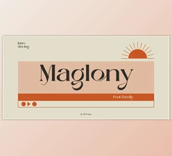 Download Maglony Font Family by Myfonts