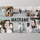Download Macrame Pro Lightroom Presets