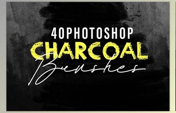 Download 40 Charcoal <span class='badge badge-warning'>Photoshop</span> <span class='badge badge-warning'>Brushes</span>