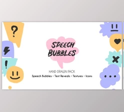 Download Speech Bubbles. Hand Drawn Pack (Videohive 36614448) - AE Project