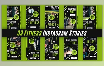 Download <span class='badge badge-warning'>Fitness</span> Instagram Stories (Videohive 36652202) - AE Project