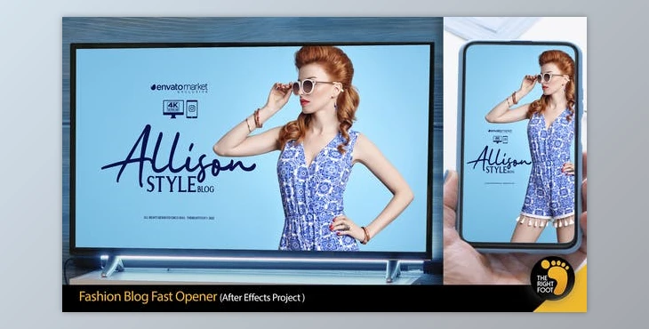 Download Fashion Blog Fast Opener (Videohive 36655766) - AE Project