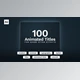 Download 100 Animated Titles (Videohive 36523868) - AE Project