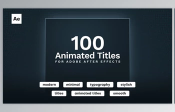 Download <span class='badge badge-warning'>100</span> Animated Titles (<span class='badge badge-warning'>Videohive</span> 36523868) - AE <span class='badge badge-warning'>Project</span>