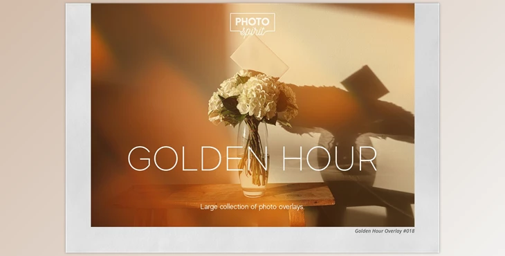 Download Golden Hour Overlays CreativeMarket - 7049376