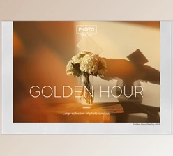 Download Golden Hour Overlays CreativeMarket - 7049376