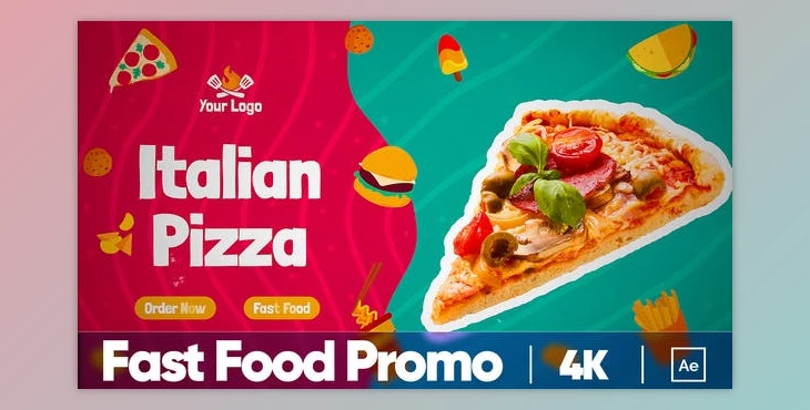 Download Fast Food Promo (Videohive 36686338) - AE Project