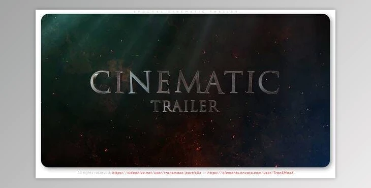 Download Epochal Cinematic Trailer (Videohive 36709389) - AE Project