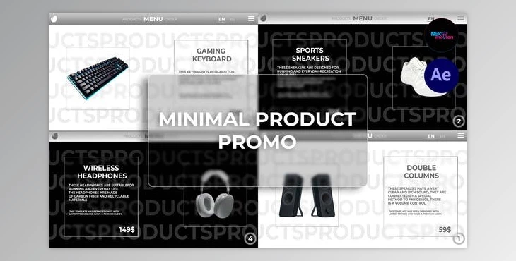 Download Minimal Product Promo (Videohive 36711656) - AE Project