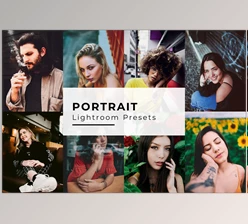 Download 10 Portrait Lightroom Presets CreativeMarket - 6905548