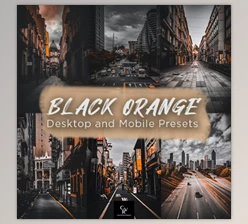 Download 10 Black Orange Lightroom Presets GraphicRiver - 33377782