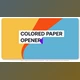 Download Colored Paper Opener (Videohive 36688306) - AE Project