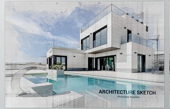 Download <span class='badge badge-warning'>Architecture</span> Sketch CreativeMarket - 6526640